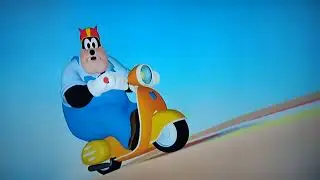 Mickey Mouse Clubhouse Road Rally Pete is stuck in the desert take 43