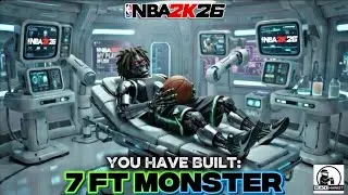 *NEW* 7 FT HYBRID MONSTER CENTER BUILD is DOMINATING NBA 2K26 REC & PROAM - 5 OUT or PICK & ROLL!