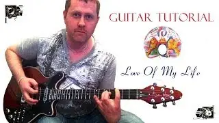 Love of My Life - Queen - guitar tutorial