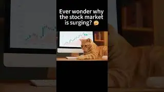 The Real Reason Stocks Are Going UP! ⬆️🐱 #cat #stockmarket #investing