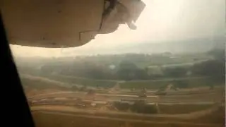 Berjaya Air Dash 7 Seletar-Tioman  (XSP-TOD) on a Hazy Day!