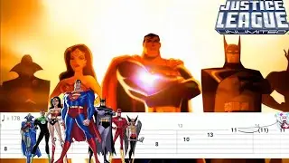 Justice League Unlimited Theme | Guitar Tutorial