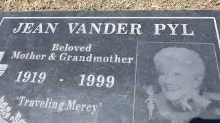 Actress Jean Vander Pyl Grave Ascension Cemetery Lake Forest California USA May 29, 2021 Flintstones