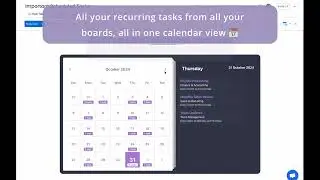 New Calendar View for 