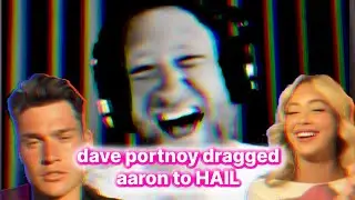 just dave portnoy DRAGGING aaron in front of kaylor