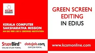 Green Screen Video Editing in Edius