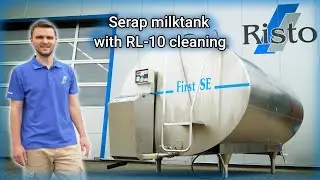 Serap milk tank with RL-10 tank cleaning - EN