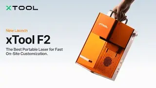 Запуск xTool F2 | Лучший портативный лазер для начала вашего бизнеса и настройки на месте.