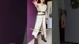 Rey Cosplay DIY 💫 #starwarscosplay #starwars #rey #cosplay