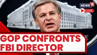 FBI Director Christopher Wray Testifies Before Congress Intelligence Committee | US News LIVE