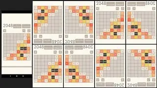 【LXXII】2048 Tiles Gameplay irregular randomization - 2048 Tiles LIVEGAME #2048