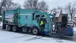 Homewood Disposal 1026 Helper Truck on Garbage on 12/31/25