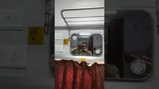 First Class AC Interior 😍 Kashi Vishwanath Express. #firstac #ACfirst #indianrailways #shortsviral.