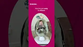Multi-Motion Baby Swing mimics real parent-like motions to keep your little one soothed & happy. 🌟