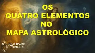 Os Quatro Elementos, Fogo, Terra, Ar e &Aacute;gua no Mapa Astrol&oacute;gico
