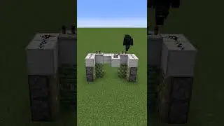 Come fare una porta nascosta automatica su Minecraft