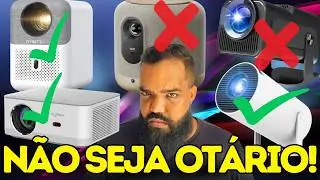 5 Melhores PROJETORES ATÉ 1000 REAIS para COMPRAR de Olhos Fechados em 2025 ( Muito Brilho )