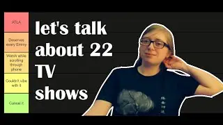 TIER RANKING EVERY TV SHOW I WATCHED IN 2020