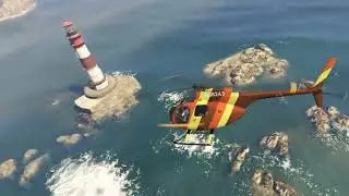 Работа в воздушном такси Evans Helicopter Charters в GTA V
