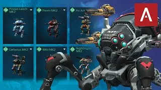 War Robots - Arachnid Invader Turns Into Suppression Tank Dream Hangars Episode 30 | WR Max Gameplay