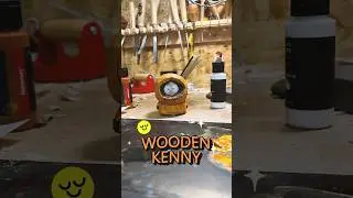 Wooden Kenny from South Park 🐮🛸 #southparkfandom #carving #woodcarving #schnitzen #southparkkenny