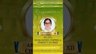 My 12th board result