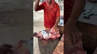 Meat Cutting Skills - 213 #beef #mutton #meat