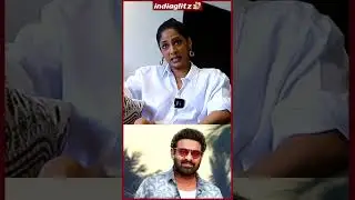 Sriya Reddy about Prabhas #shorts