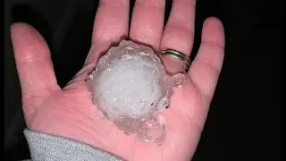 Massive Hail! - Norman, Oklahoma hail storm (April 28, 2021)