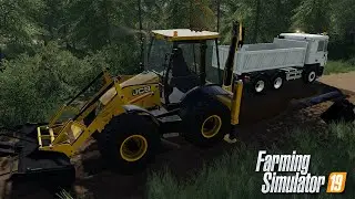 🚧 JCB 4CX AND 3CX IS OUT 🚧| PUBLIC WORKS ON GEISELSBERG | FS19 MINING MODS