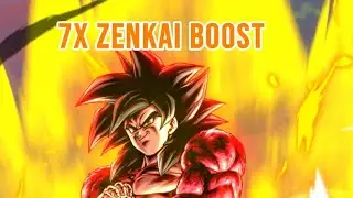 I GAVE ULTRA SUPER SAIYAN 4 GOKU MORE DAMAGE BY ZENKAI BOOSTED HIM(I made him even more overpowered)