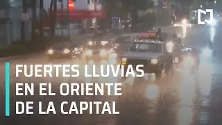 Activan alerta amarilla por fuertes lluvias en el Oriente de la CDMX - Las Noticias