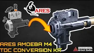 Ares Amoeba M4 Hop-up chamber - Top-Down-Center (TDC) Bracket Integration Kit b Airtech Studios