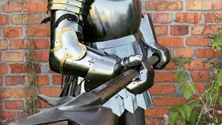 Tested Plate armor set with scale skirts. 14 ctry Armor tested