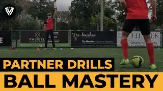 Fun Ball Mastery Partner Drills | Soccer Drills - Football Exercises
