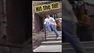 Inline skate crash hits &ldquo;in the air tonight&rdquo; Phil. #comedy #inlineskating #failarmy #fail