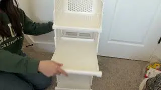 REVIEW- Pull-out Plastic Storage Basket,Stackable