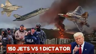SHOCKING! 150 Fighter Jets & Drones Swarm Venezuela to Kidnap Nicolas Maduro!