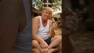 Trump Playing Gotiya in Indian Village 🤣 | Modi Putin Surprise #shortvideo #memes