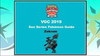 VGC 19 Zekrom: Pok&eacute;mon Ultra Sun and Ultra Moon Sun Series Guide
