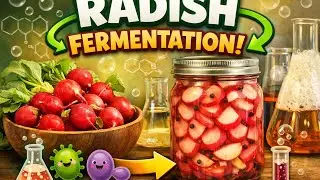 Making Rabanos (Radish) Fermentation