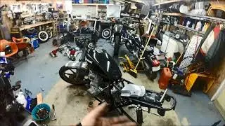 Реконструкция Kawasaki LTD440 1980 года