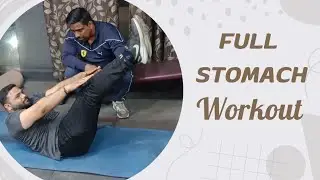 FULL STOMACH WORKOUT || MUSCLE TRIBE GYM