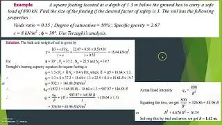 GE-Lecture 18- Unit 3- Bearing Capacity- Dr. Shwetha Prasanna