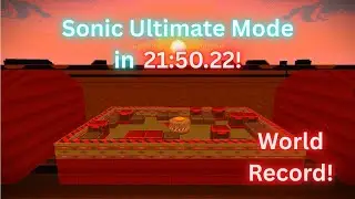 SRB2: Sonic Ultimate Mode in 21:50.22 World record! [V. 2.2.15]