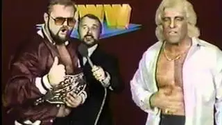 Arn Anderson and Ric Flair on The Mic