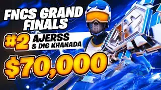 2ND FNCS GRAND FINALS ($70,000) 🏆 w/ Khanada | Ajerss