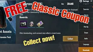 FREE CLASSIC COUPON | PUBG MOBILE