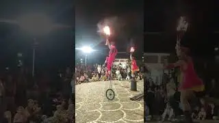 Duo Pi&ugrave; o meno #show #circus #comedy #clown #acrobatics #malabares #streetperformance #art