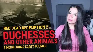 RDR2: DUCHESSES and OTHER ANIMALS [Finding Egrets Plumes]